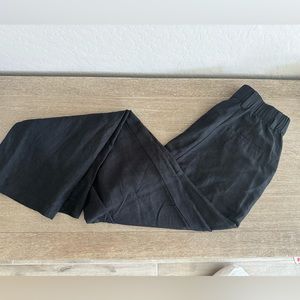 H&M Black Linen Trousers